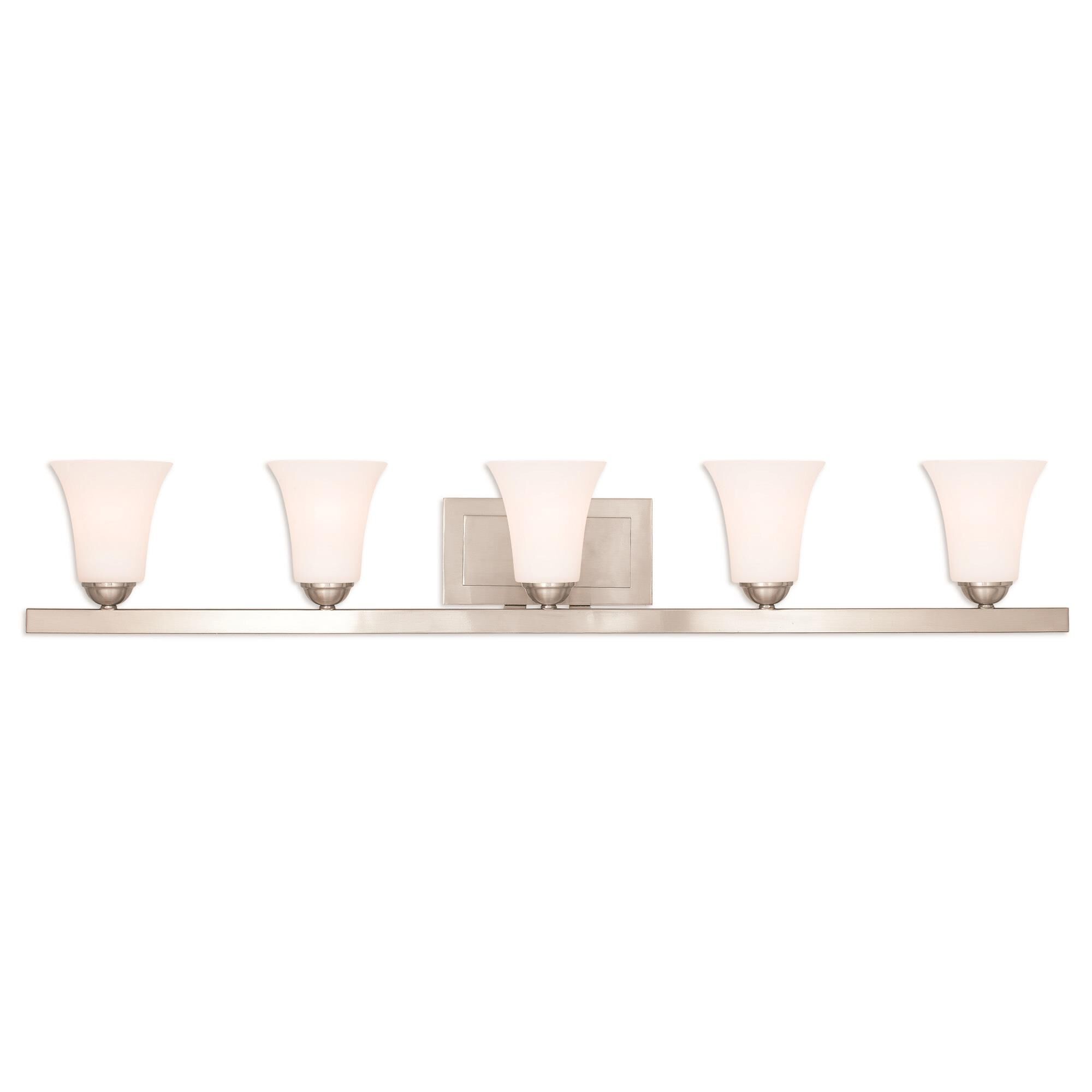 Ridgedale 43 Inch 5 Light Bath Vanity Light by Livex Lighting